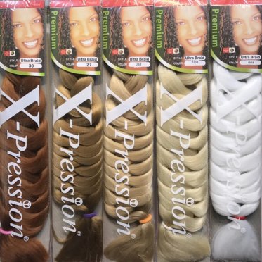 X-Pression Hair Extensions  SUPER  TILBUD.