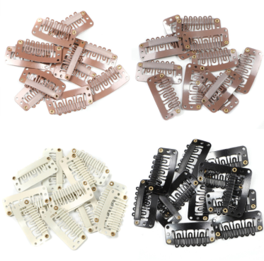 Snap Metal hair Clips