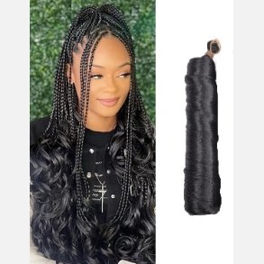 French Curly Braiding Hair