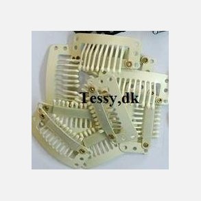 12pcs 28mm Blonde U Shape Snap Metal hair Clips