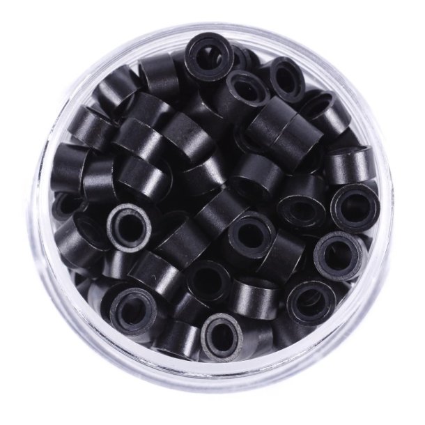 Silicone Lined Micro Ring Black 