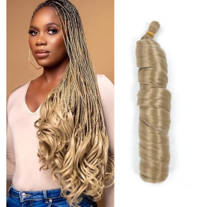 French Curly Braiding Hair