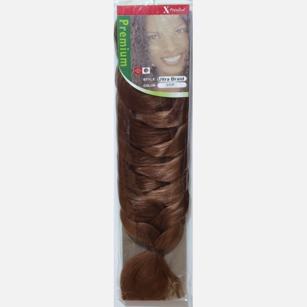 X-Pression Hair Extensions Ultra Braid 82 cm. #30