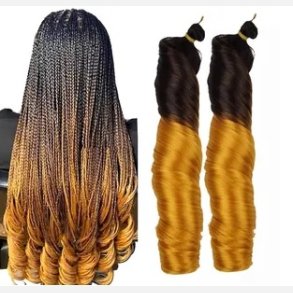 French Curly Braiding Hair