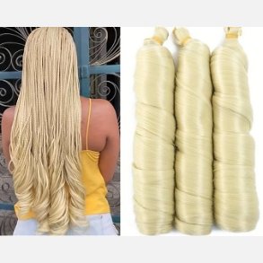 French Curly Braiding Hair