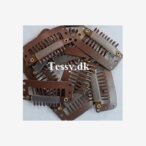 10pcs 32mm U Shape Snap Metal hair Clips