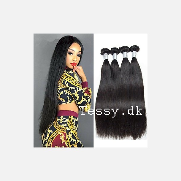 Brazilian Straight Human Hair Extension Weft Hair 65cm ( 26 Inches )