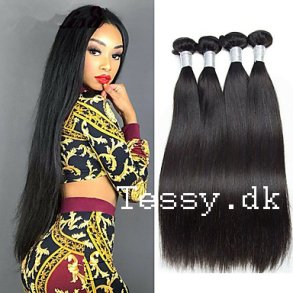 Brazilian Straight Human Hair Extension Weft Hair 60cm ( 24 Inches )