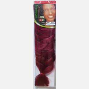  X-Pression Hair Extensions Ultra Braid 82 cm. #BUG