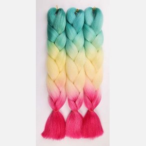Ombre Kanekalon Braiding Hair Extensions 24