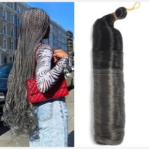 French Curly Braiding Hair