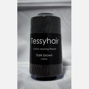 Cotton weaving thread 300 m Dark Brown