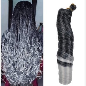 French Curly Braiding Hair