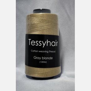 Cotton weaving thread 300 m Gray Blonde