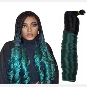 French Curly Braiding Hair