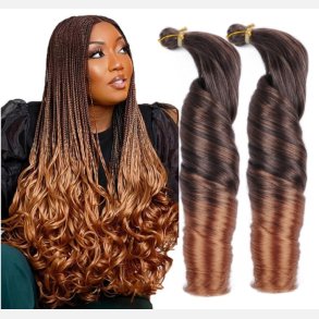 French Curly Braiding Hair