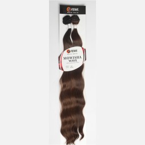 Unique design colored synthetic hair extensions 2pcs 18 inches color op430