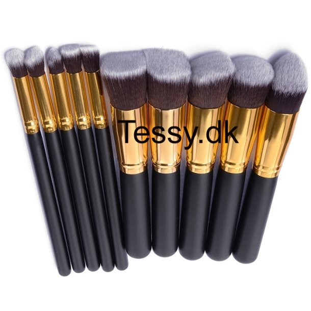 10Pcs/Set Professional Makeup Brushes