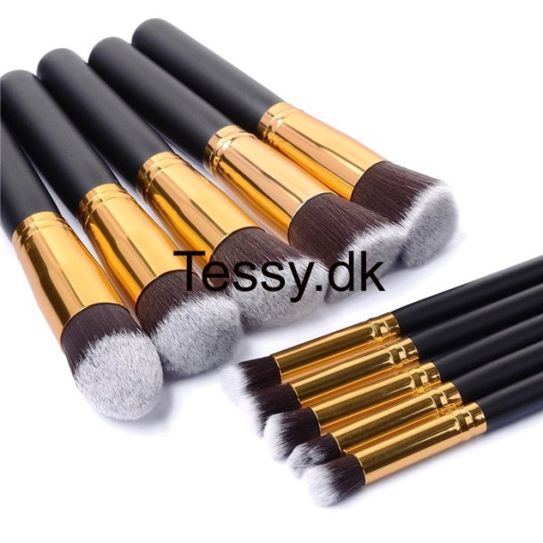 10Pcs/Set Professional Makeup Brushes