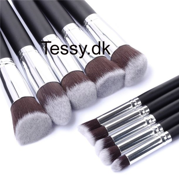 10Pcs/Set Professional Makeup Brushes