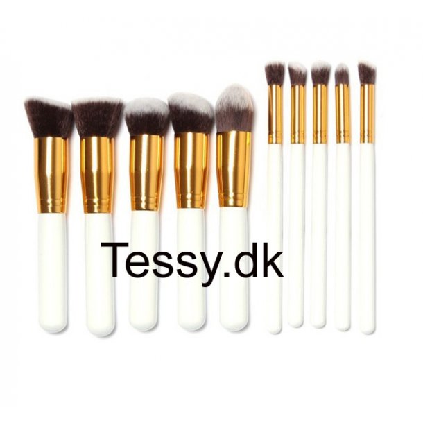 10Pcs/Set Professional Makeup Brushes