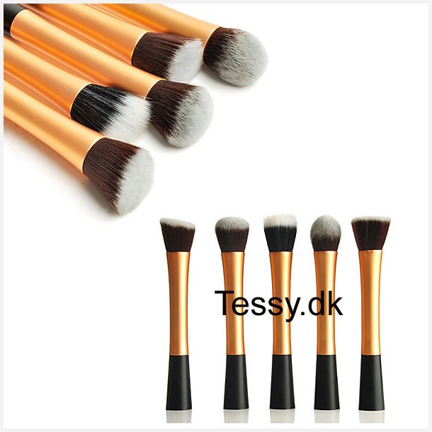 5Pcs Makeup Brushes set make up oval brush 