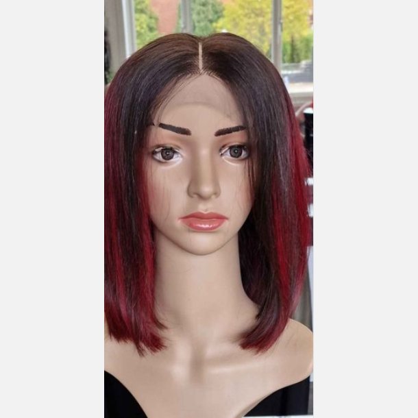 Paryk / Wigs Black / Red