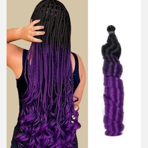 French Curly Braiding Hair