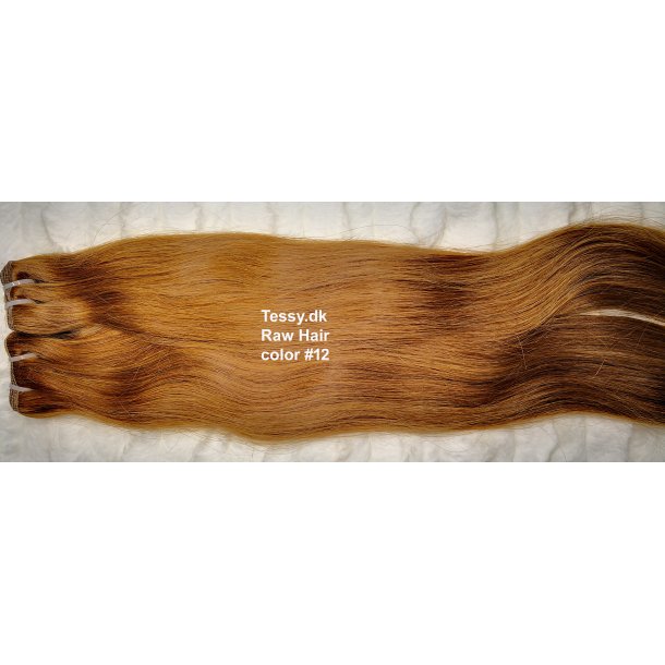 Single Drawn Luxurious Quality Brazilian Hair Extension 65cm ( 26 Inches ) Straight Hair Color #12