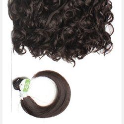 Synthetic hair weft 10" 12" 14" 16" +BANGPIECE+CLOSURE