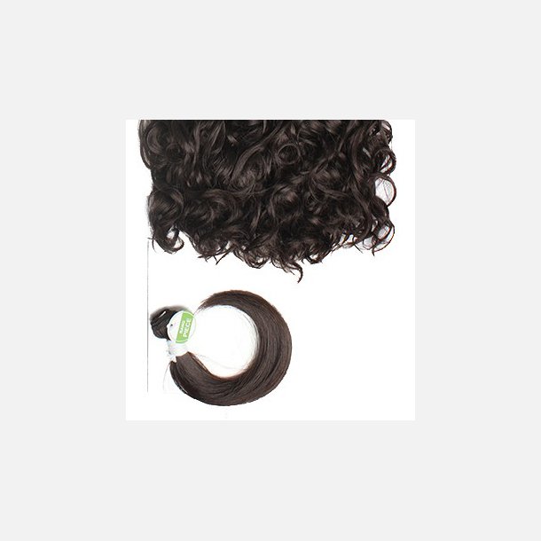 Synthetic hair weft 10" 12" 14" 16" +BANGPIECE+CLOSURE