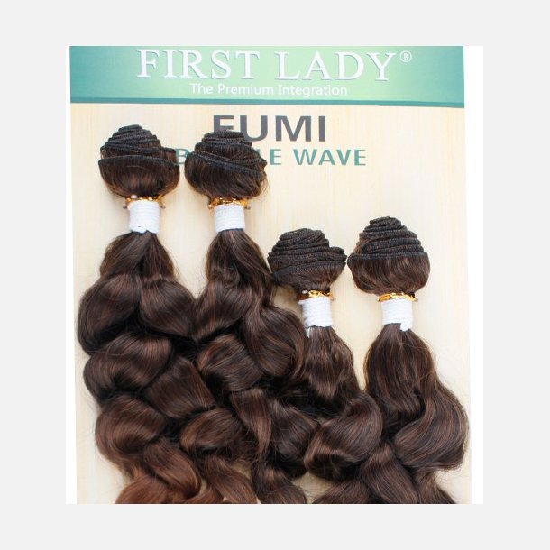 Synthetic hair Natural Loose Wave 4 pcs 18" 18" 16" 16"  color T1B/30