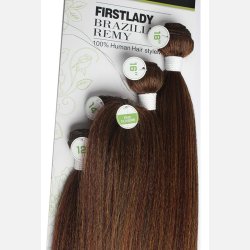 Synthetic hair weft 12" 14" 16" 18" +BANGPIECE+CLOSURE