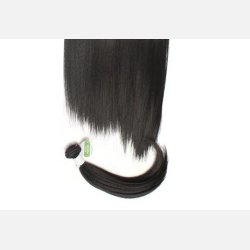 Synthetic hair weft 12" 14" 16" 18" +BANGPIECE+CLOSURE