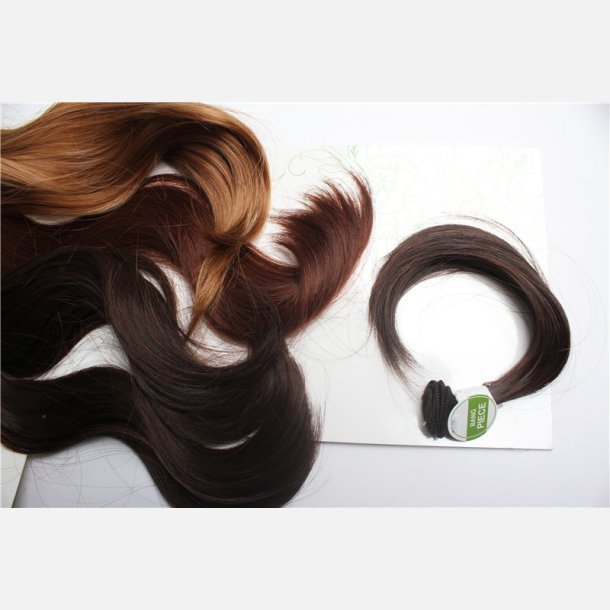 synthetic 14" +16"+18"+20"+BANGPIECE+CLOSURE