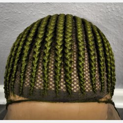 Parykker / wigs Oliven  med perler