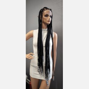 Parykker / wigs black