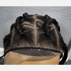 Parykker / wigs black