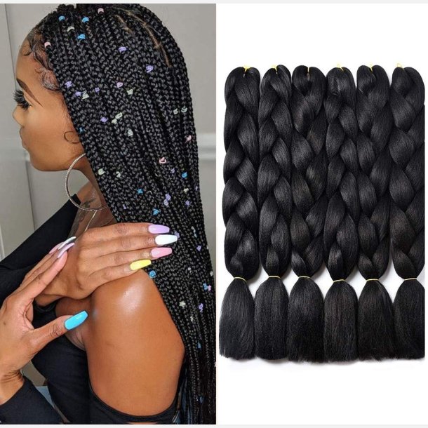 Jumbo Braiding Hair Extension Kanekalon synthetic hair